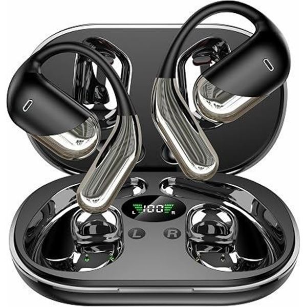 YYK-Q16 AI Real-Time Translation Earbuds/Open-Ear Bluetooth Earbuds (144 Languages) New Sealed!
