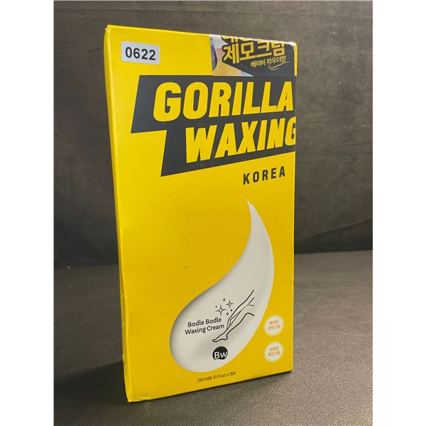Gorilla Waxing Korean Hair Removal Cream Kit (250ml x 2) Bodle Bodle Waxing Cream w/ Shea Butter