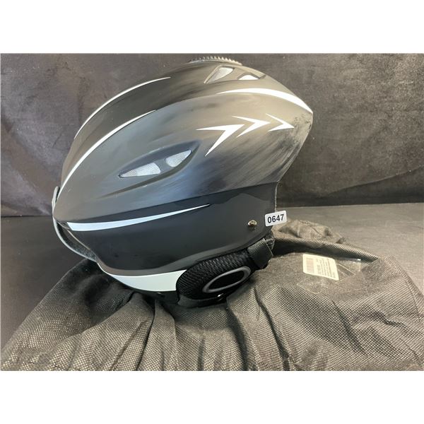 Topelek Ski/Snow Helmet for Adults (Black) - Brand New