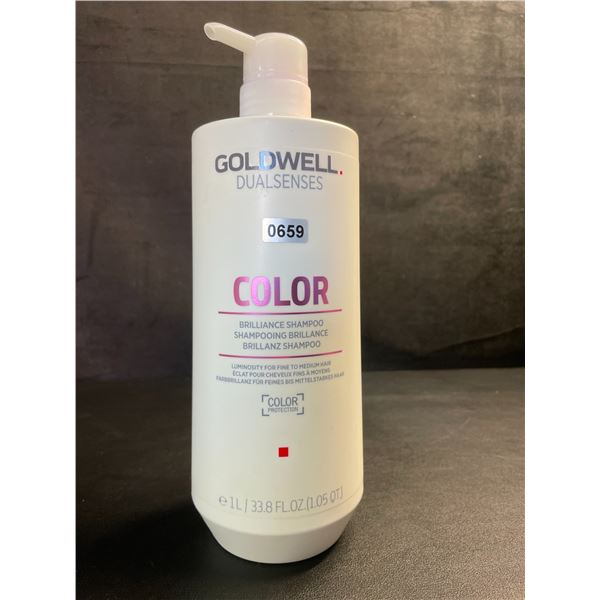 GOLDWELL Dualsenses Color Brilliance Shampoo (1L) Luminosity for Fine to Medium Hair - New