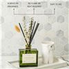 Image 9 : Craft & Kin Stone Fruit & Sage Botanical Scented Reed Diffuser with Dried Flowers - New