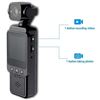 Image 10 : Portable 1080P Vlog Camcorder/Portable HD Video Recorder with Wide Angle, Night Vision - New