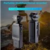 Image 6 : Portable 1080P Vlog Camcorder/Portable HD Video Recorder with Wide Angle, Night Vision - New