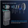 Image 7 : Portable 1080P Vlog Camcorder/Portable HD Video Recorder with Wide Angle, Night Vision - New