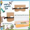 Image 3 : 24pcs Minecraft/Pixel-Theme Party Supply Set - Includes Masks, 37" Large Inflatable Swords, & Pump