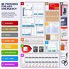 Image 2 : MFASCO 415pcs Complete Emergency Response First Aid Kit/Trauma Bag for Disaster Preparedness - New