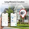 Image 6 : 4-Pack of Smart Mini Tracker Tags; iOS Bluetooth Tracker Tags/Item Finders for Locating Items - New