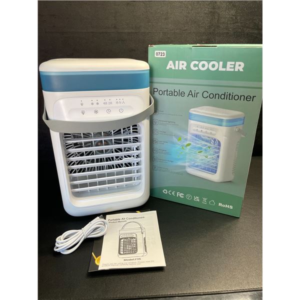 Portable Air Cooler with Misting Function; 2 Cooling Spray Modes & 3 Wind Speeds (1000ml) - New