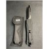 Image 1 : Lightweight OTF Hunting Knife with Storage Pouch - New