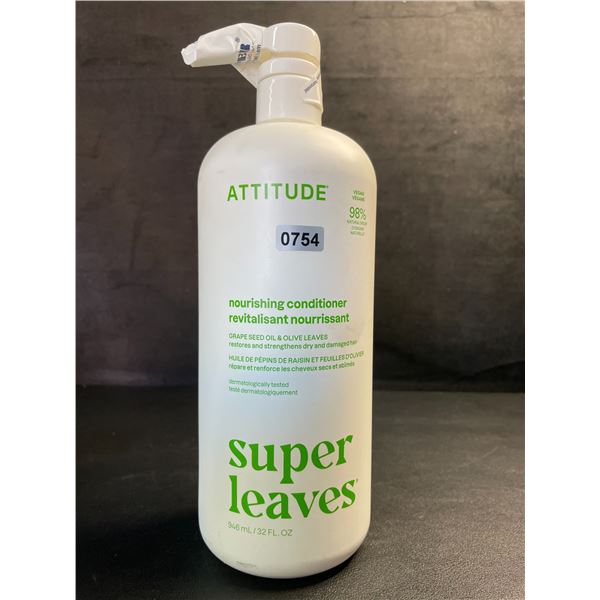 ATTITUDE Super Leaves Nourishing Conditioner (946ml) Grape Seed & Olive Leaves - New