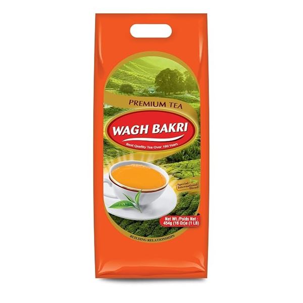 Wagh Bakri Premium Black Tea (1LB Bag) Special International Blend - New Sealed