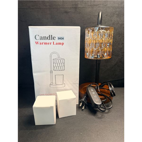 Candle Warmer Lamp Adjustable Height and Settings - Includes 2 Bulbs - New