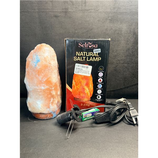 2-3KG Natural Himalayan Salt Lamp For Relaxation Yoga Purifying Air Decor etc - New