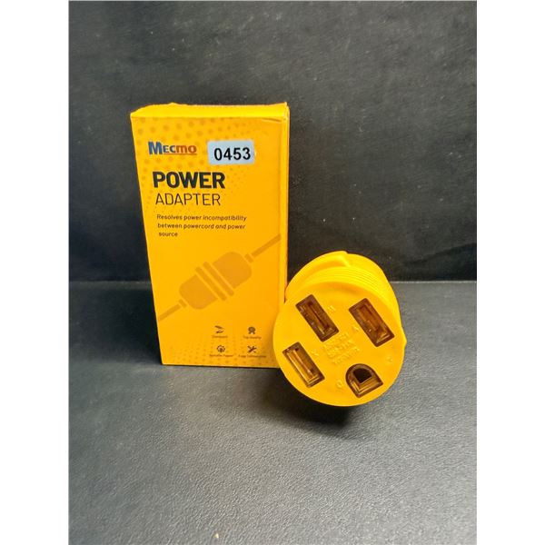 Mecmo Power Adapter; NEMA 6-50P to 14-50R EV Charger Adapter - New