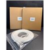 Image 1 : 2 25ft CAT6 Ethernet/Network Cables for Gaming Internet Streaming etc - New