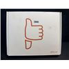 Image 1 : Flik.Me Battery Powered Thumbs Up/Down LED Sign for Cars or Office with Remote! - New