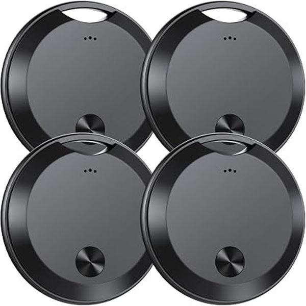 4-Pack of Smart Mini Tracker Tags; iOS Bluetooth Tracker Tags/Item Finders for Locating Items - New
