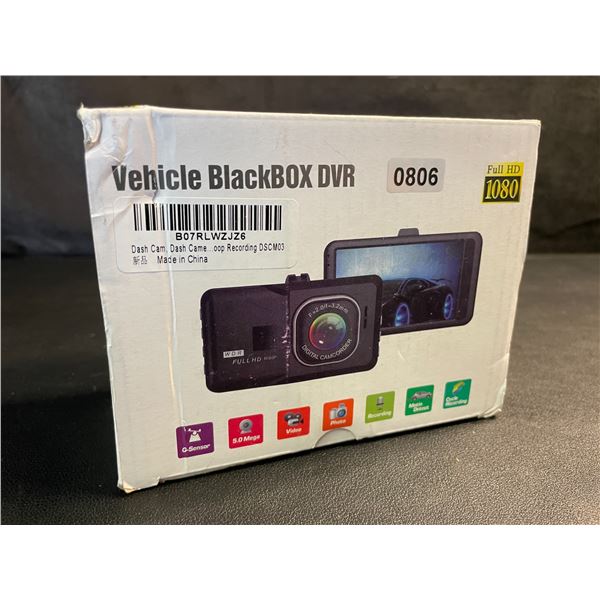 Car Dash Camera - Full HD 1080P - New in Box