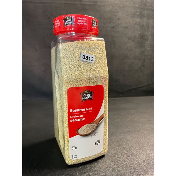 Club House Sesame Seeds (575g Large Container) Nutty, Toasty, Sesame Flavour - New Sealed