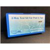 Image 1 : 2-Way Test Kit for Swimming Pools & Spa (Chlorine & pH Test Kit) - Brand New!