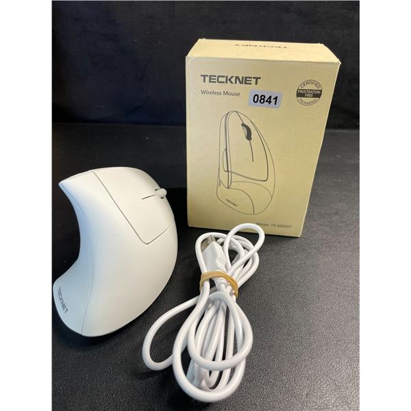 TECKNET Wireless Ergonomic Vertical Mouse (Model: TK-MS007) - New