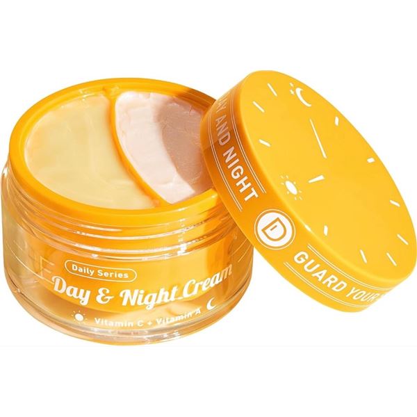 Day and Night 2 IN 1 Dual Effect Vitamin A and C Moisturizing Cream for Sensitive Skin - New