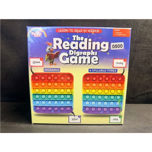 Learn to Read Fidget Digraphs Game for Ages 1-6+ - New