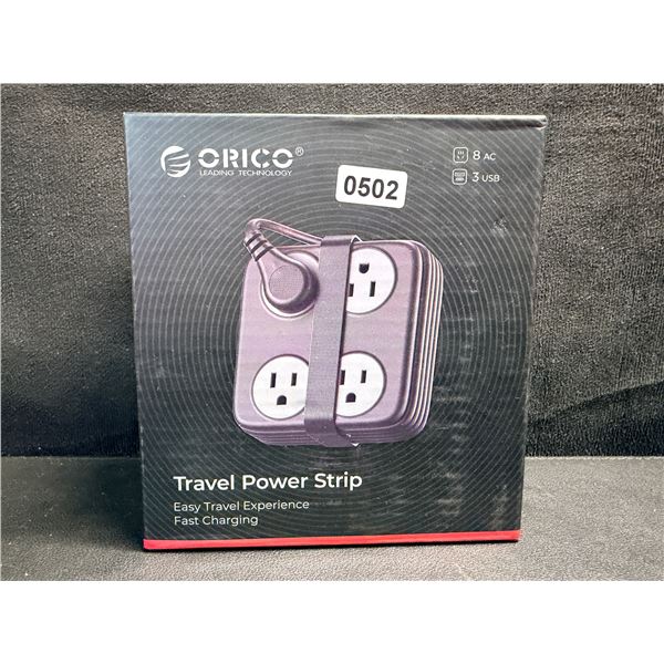 Orico PREMIUM Fast Charging Portable Power Strip with 8 AC Outlets and 3 USB Outlets - New