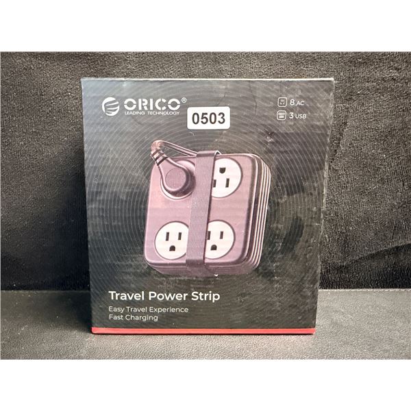 Orico PREMIUM Fast Charging Portable Power Strip with 8 AC Outlets and 3 USB Outlets - New