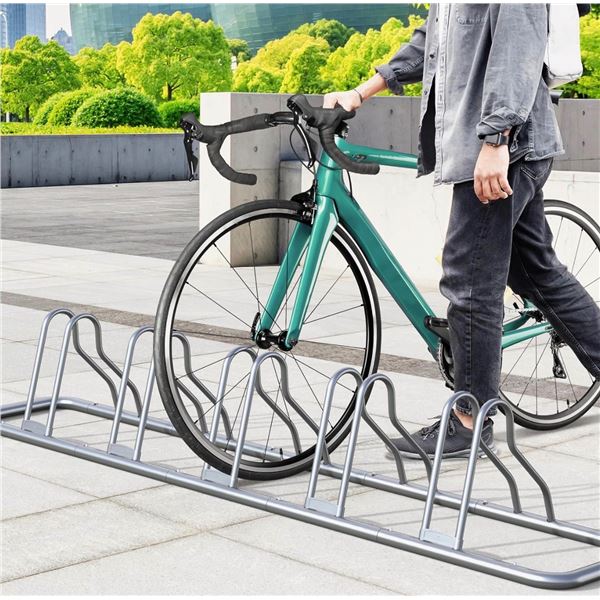 Simple Housewares EASY TO ASSEMBLE FAST ASSEMBLY 5 Compartment Bicycle Rack - New