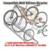 Image 2 : Simple Housewares EASY TO ASSEMBLE FAST ASSEMBLY 5 Compartment Bicycle Rack - New