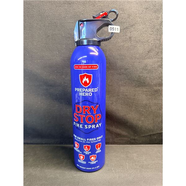 Prepared Hero Dry Stop Fire Spray (600g) Portable Fire Extinguisher for Home/Car/Garage - New