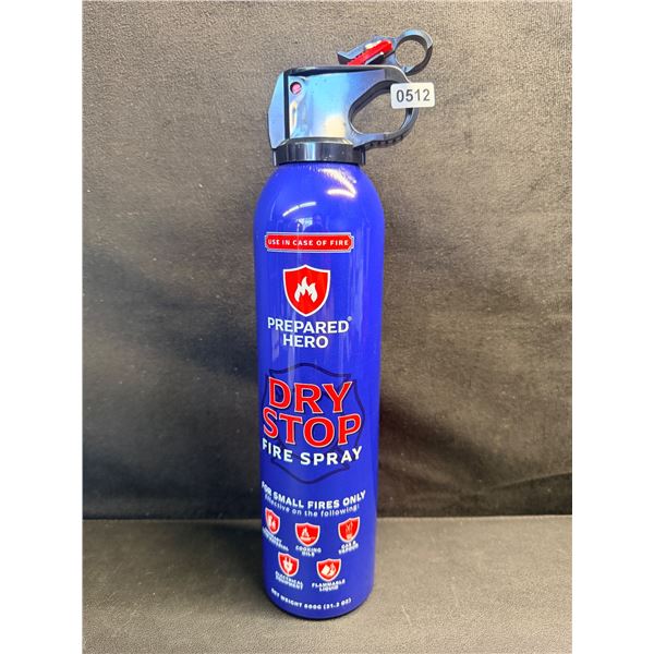 Prepared Hero Dry Stop Fire Spray (600g) Portable Fire Extinguisher for Home/Car/Garage - New