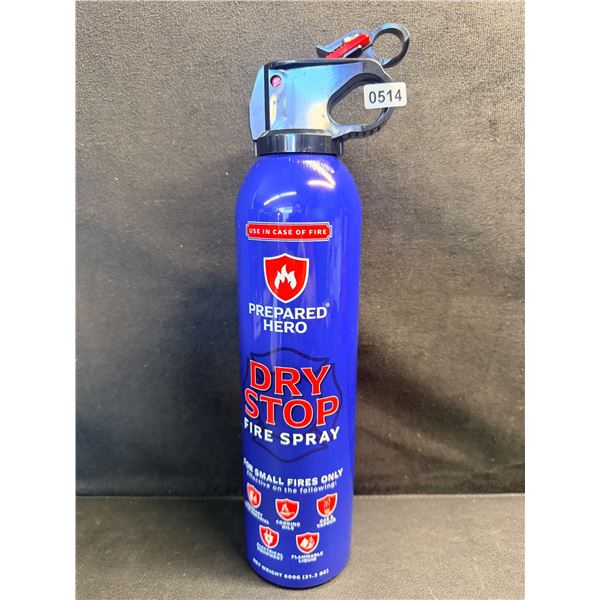 Prepared Hero Dry Stop Fire Spray (600g) Portable Fire Extinguisher for Home/Car/Garage - New