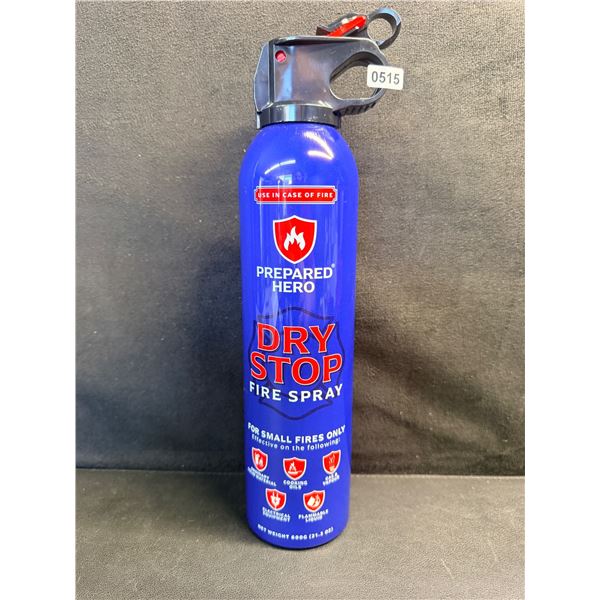 Prepared Hero Dry Stop Fire Spray (600g) Portable Fire Extinguisher for Home/Car/Garage - New
