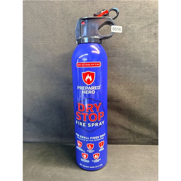Prepared Hero Dry Stop Fire Spray (600g) Portable Fire Extinguisher for Home/Car/Garage - New