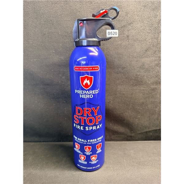 Prepared Hero Dry Stop Fire Spray (600g) Portable Fire Extinguisher for Home/Car/Garage - New