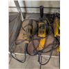 Image 2 : LOT OF ASSORTED DEWALT CORDED TOOLS FOR PARTS OR