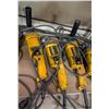 Image 4 : LOT OF ASSORTED DEWALT CORDED TOOLS FOR PARTS OR