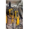 Image 5 : LOT OF ASSORTED DEWALT CORDED TOOLS FOR PARTS OR