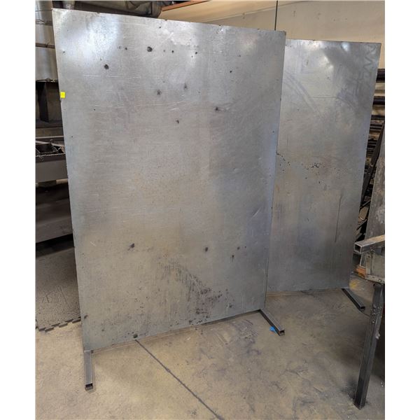 LOT OF 2 METAL WELDING SCREENS