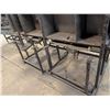 Image 3 : CUSTOM DUAL SIDED WELDING STATION W/ PART STORAGE
