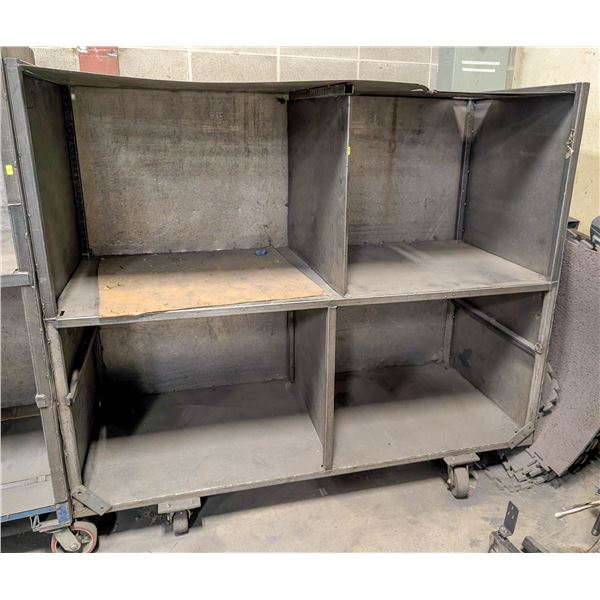 LARGE CUSTOM METAL PARTS / INVENTORY CART