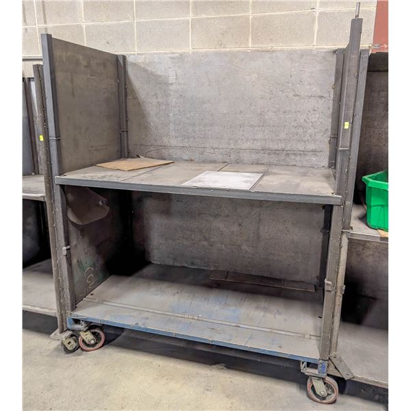 LARGE CUSTOM METAL PARTS / INVENTORY CART