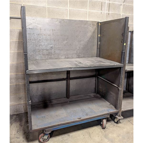 LARGE CUSTOM METAL PARTS / INVENTORY CART