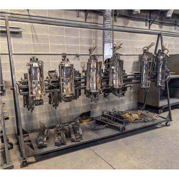 2 SIDED WELDING STAND W/ JIGS