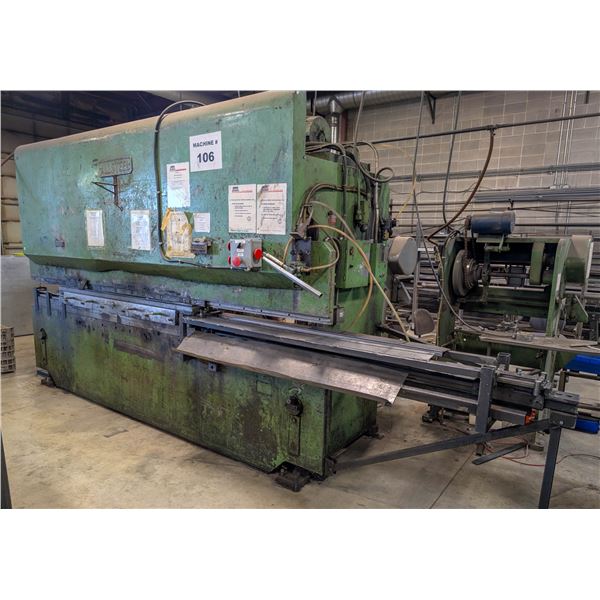 ALLSTEEL 70-12 HYDRAULIC 70 TON PRESS BRAKE W/ 12'