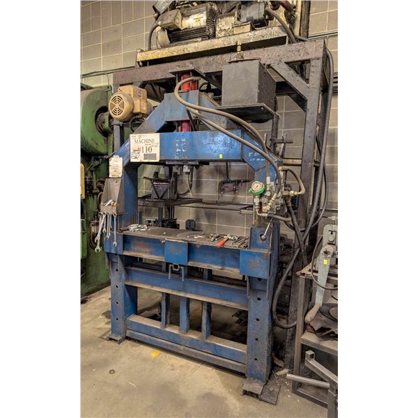 CUSTOM UPGRADED HYDRAULIC PRESS W/ CUSTOM