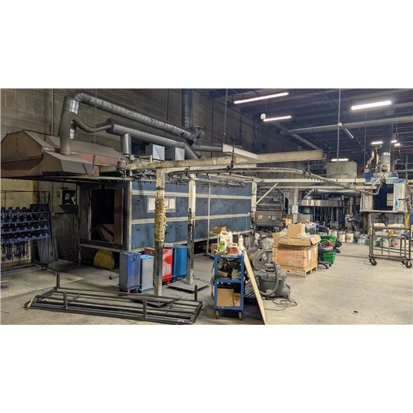 FULL CONVEYORIZED POWDER COATING LINE WITH