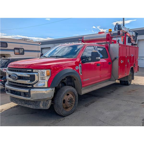 REPO: 2022 FORD SUPERDUTY F550 XLT 6.7L POWERSTROK